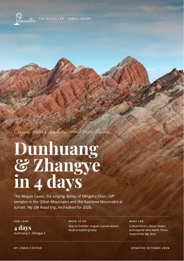 Cover of Dunhuang & Zhangye in 4 days