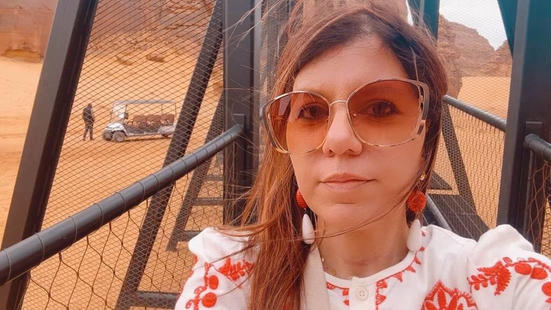 Linda in AlUla